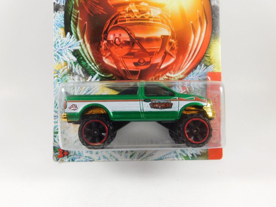 Hot Wheels Ford F-150 North Pole Express Holiday Hot Rod