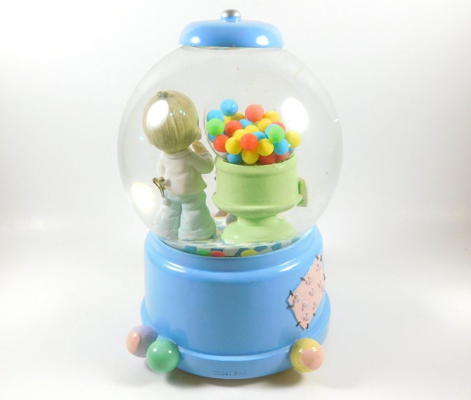 Precious Moments Count Your Many Blessings Toyland Enesco Muscial Snow Globe