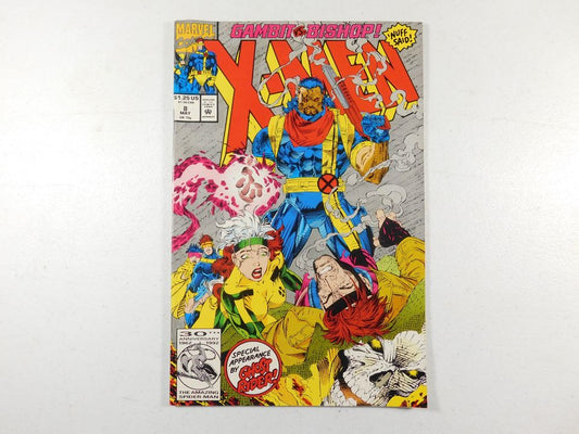 1992 Marvel X-Men Gambit VS. Bishop Comic Book #8 May