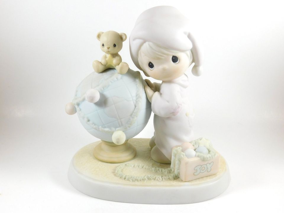 Precious Moments May Your World Be Trimmed With Joy Enesco Figurine 522082