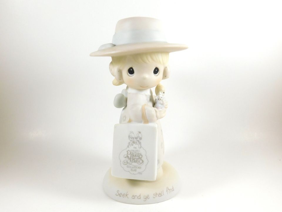 Precious Moments Seek And Ye Shall Find Enesco Figurine E-0005