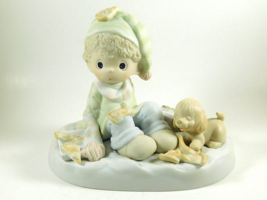 Precious Moments Pizza On Earth Enesco Figurine 521884