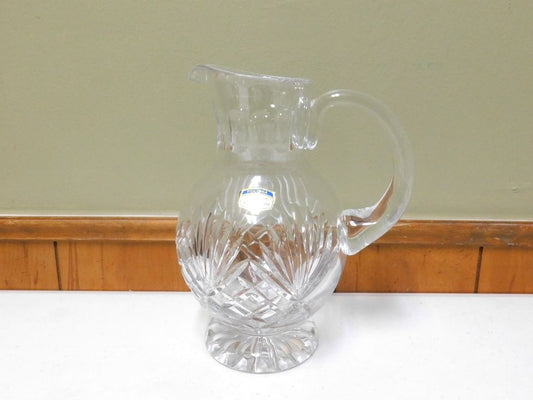 Vintage Polonia Crystal Pitcher