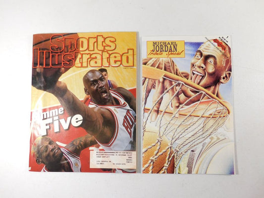 Michael Jordan Sports Illustrated and Tribute Special Comic Book