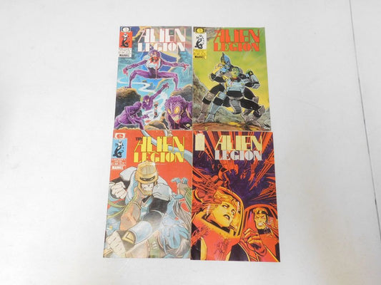 4 Alien Legion Comic Books