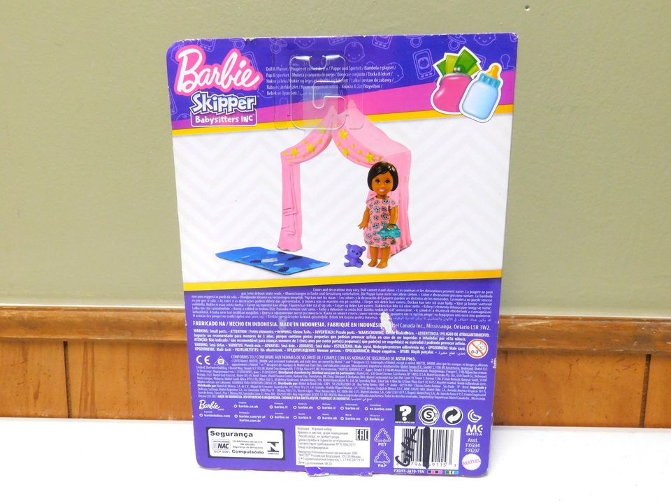 Barbie Skipper Babysitters INC Slumber Playset