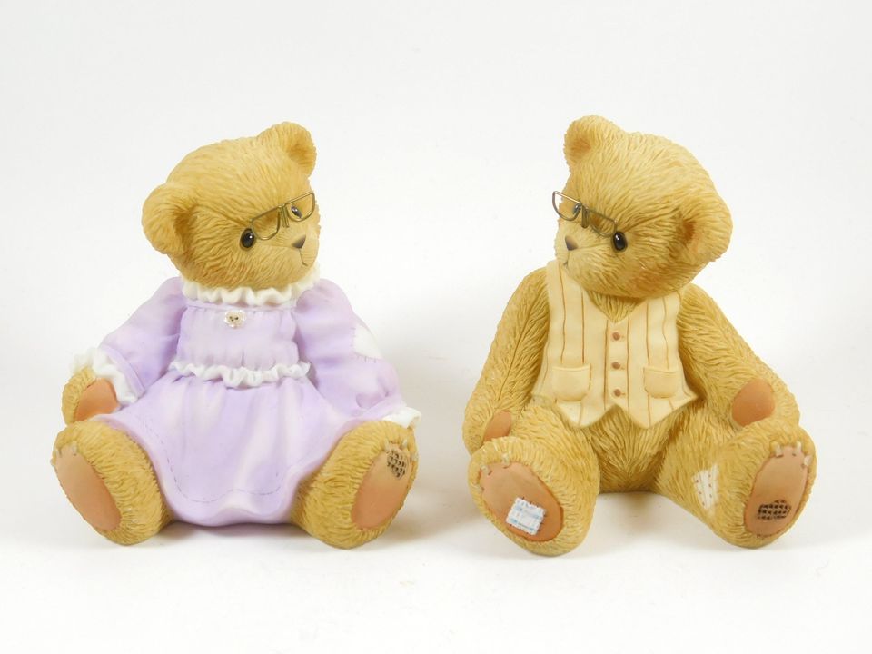 Cherished Teddies Grandma and Grandpa