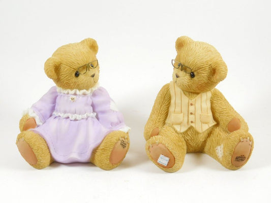 Cherished Teddies Grandma and Grandpa