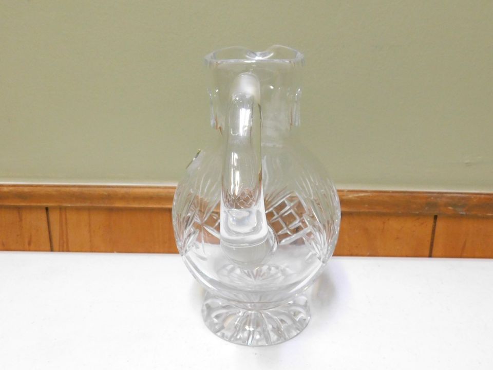 Vintage Polonia Crystal Pitcher