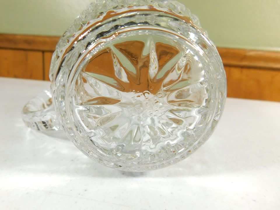 Vintage Cut Glass Pitcher