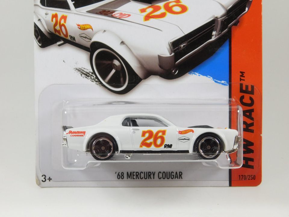 Hot Wheels '68 Mercury Cougar HW Race 170/250