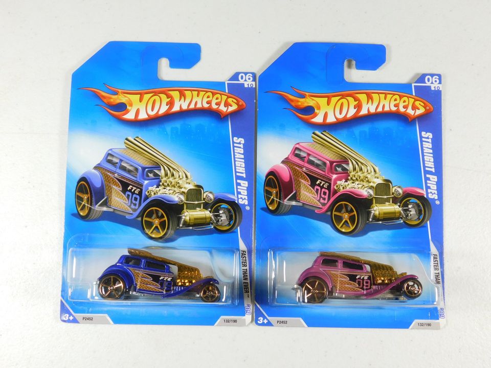 2 Hot Wheels Straight Pipes Faster Than Ever '09 Cars