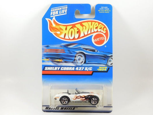 Hot Wheels Shelby Cobra 427 S/C Collector #1024