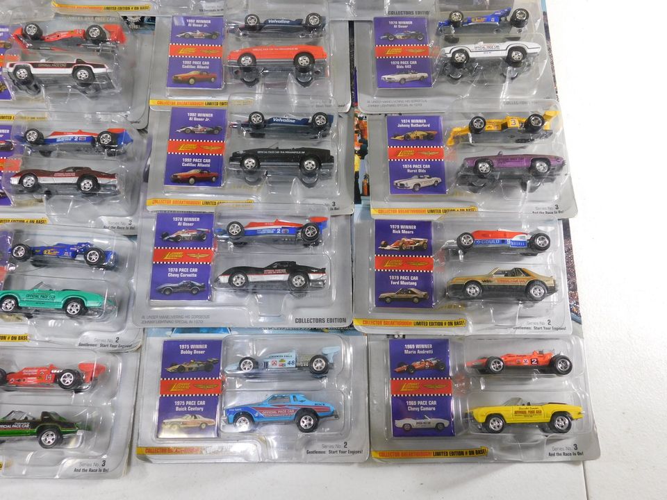 19 Johnny Lightning Indianapolis 500 Champions Collection Limited Edition Cars