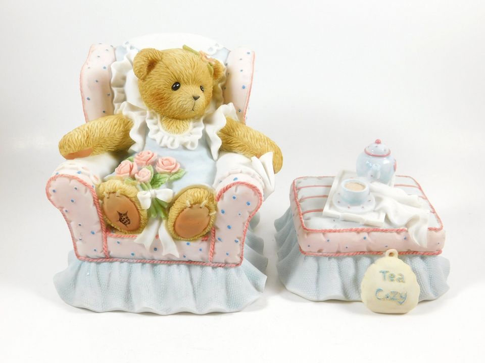 Cherished Teddies "Mom, You're Tea-rific" Figurine