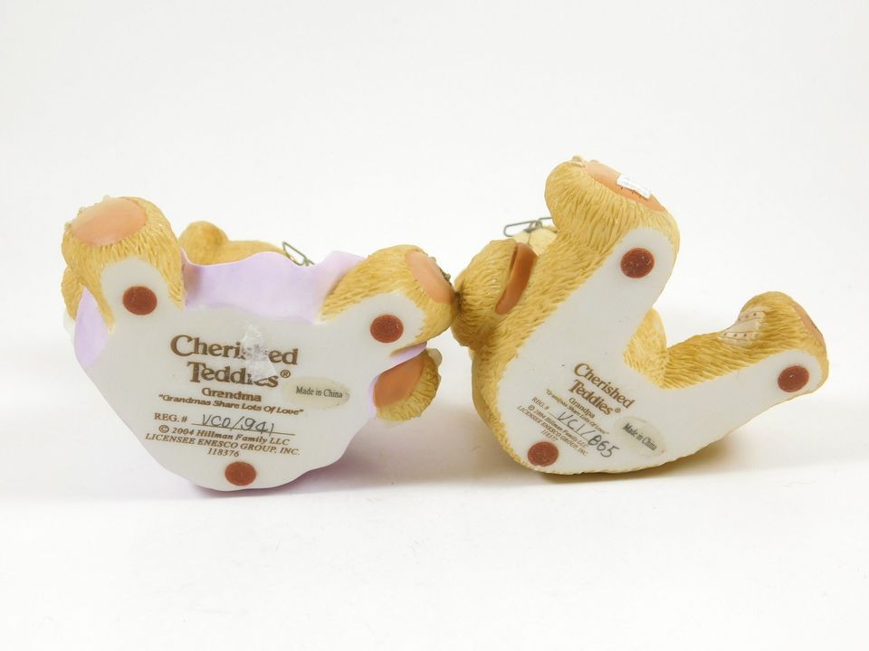 Cherished Teddies Grandma and Grandpa