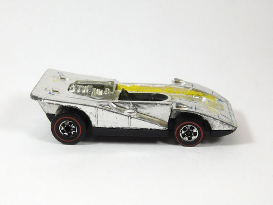 Vintage 1973 Hot Wheels Silver Steam Roller