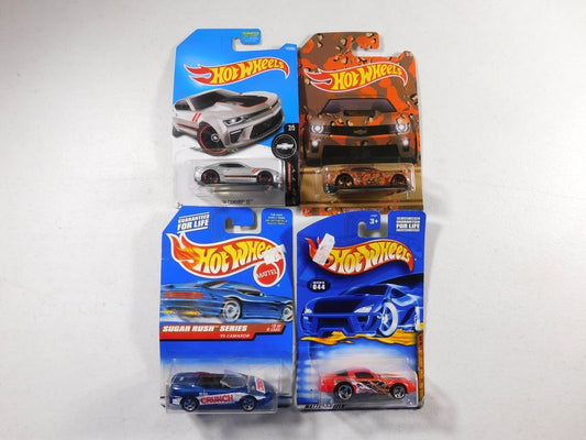 4 Camaro Hot Wheels Cars SS, ZL1 Concept, Z-28, '95