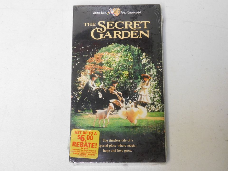 The Secret Garden Sealed VHS Tape