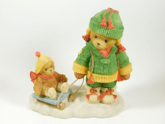 Cherished Teddies Marge and Nell "Friends Always Help You Pull through" Figurine