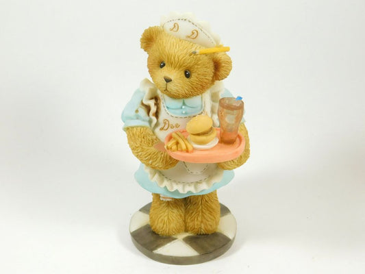 Cherished Teddies Dee Dee "Friendship is Always on the Menu" Figurine