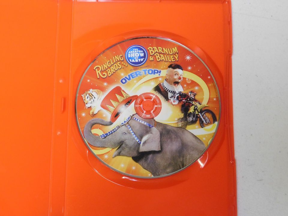 Ringling Bros. and Barnum & Bailey Over the Top 138th Edition Souvenir DVD