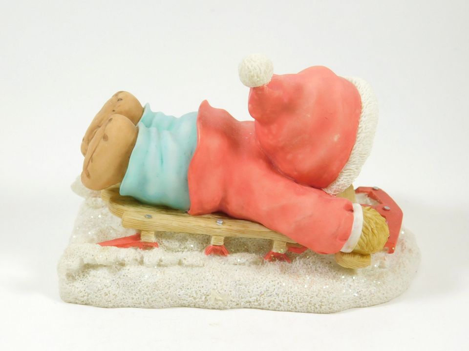 Cherished Teddies Lana "Hold On Tight For Life's Fast Flight" Figurine