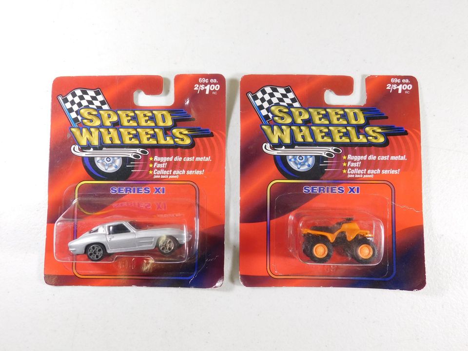 Two Maisto Speed Wheels Series XI Cars