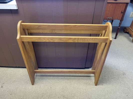 Oak Quilt Rack