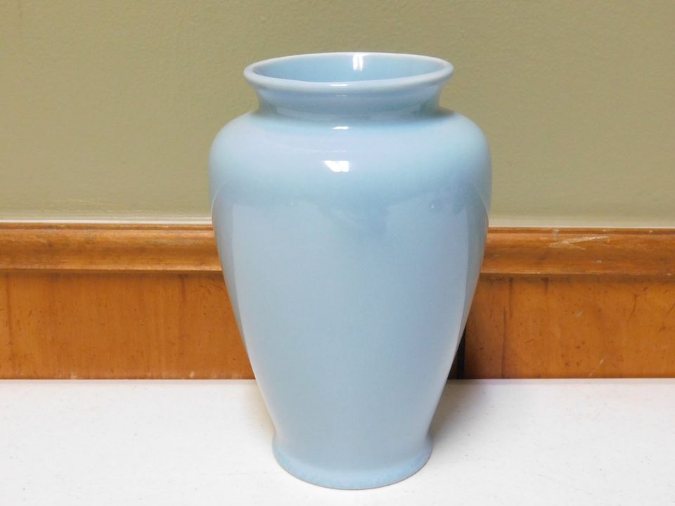 Vintage 1940 Blue Kohler Vase