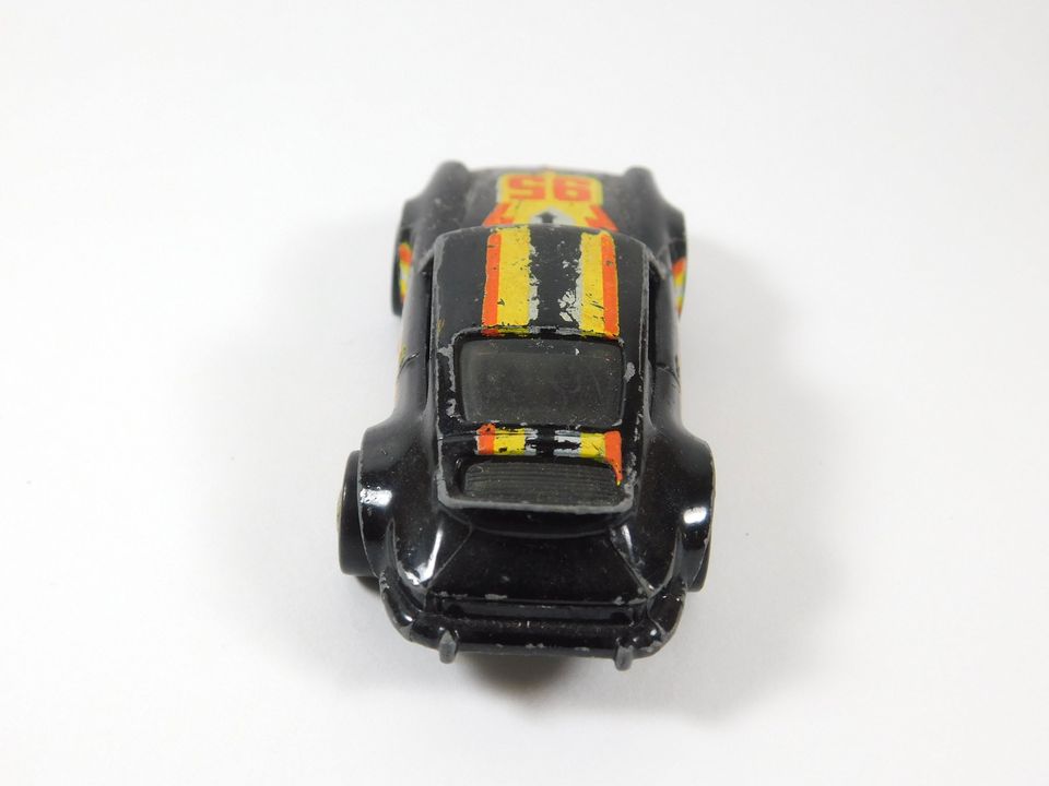 Vintage 1974 Hot Wheels Black Porsche P-911