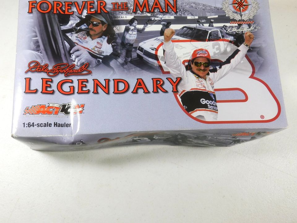 Dale Earnhardt Forever the Man Legendary Action Team Hauler 1:64