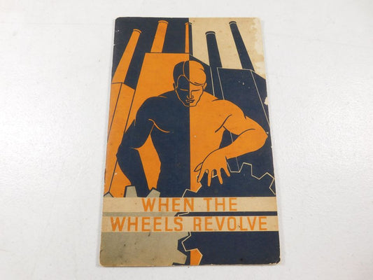 Vintage 1944 General Motors When the Wheels Revolve Book