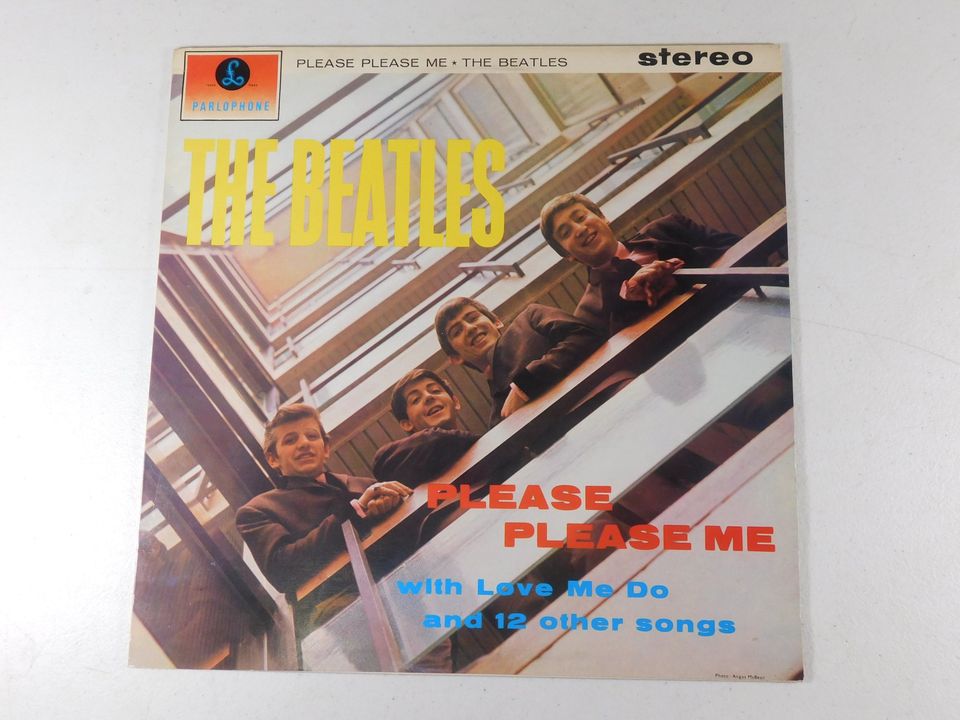 The Beatles Please Please Me with Love Me Do and 12 Other Songs Vinyl Record