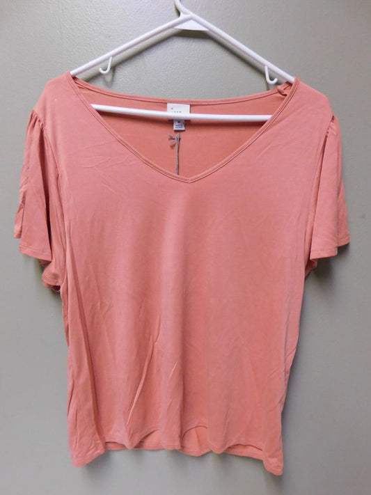 A New Day Coral Womens Top Shirt