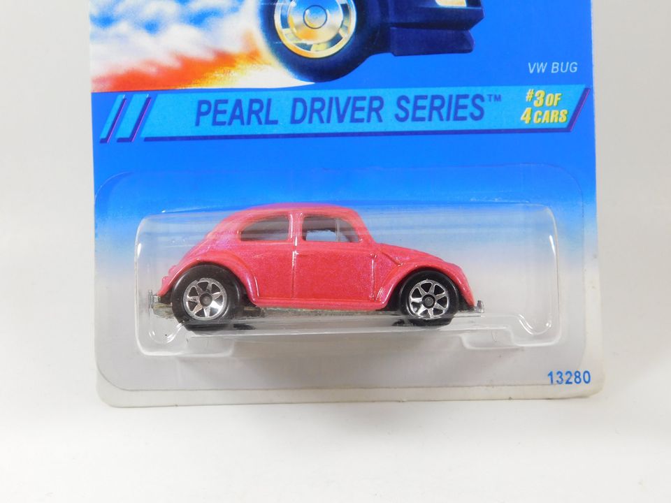 Hot Wheels Pink VW Bug Pearl Driver Series