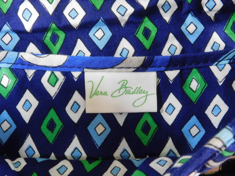 Blue Vera Bradley Purse Bag