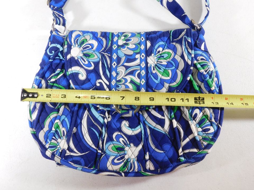 Blue Vera Bradley Purse Bag