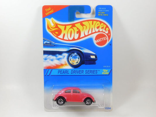 Hot Wheels Pink VW Bug Pearl Driver Series