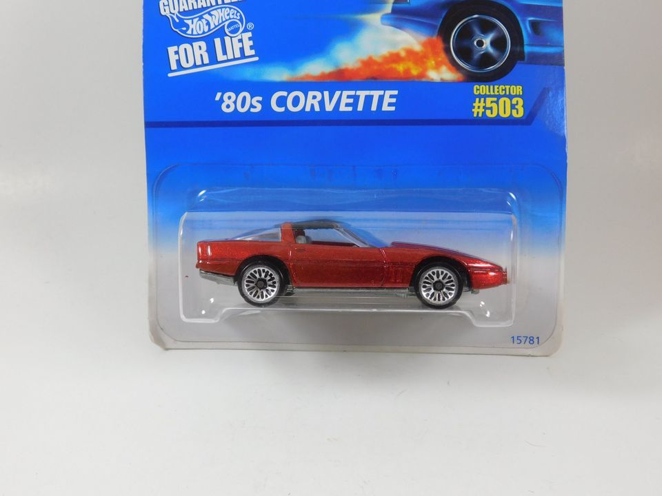 Hot Wheels 80's Corvette Collector #503