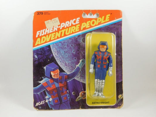 Vintage Fisher-Price Adventure People Astro Knight Figure