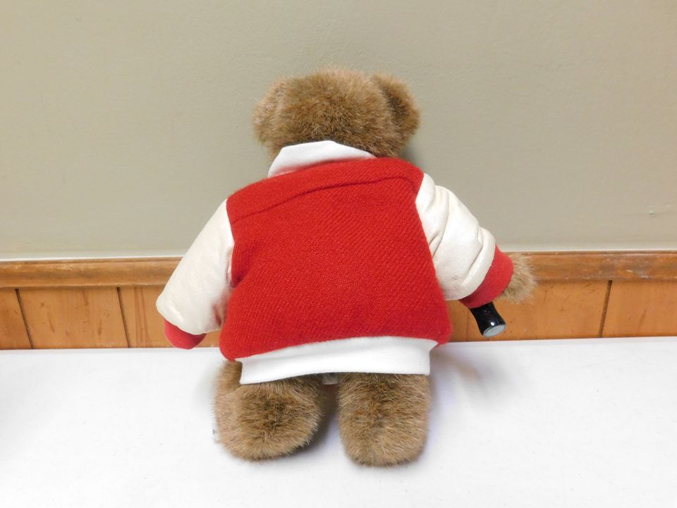 Coca-Cola Boyds Bear Collin with Letterman Jacket