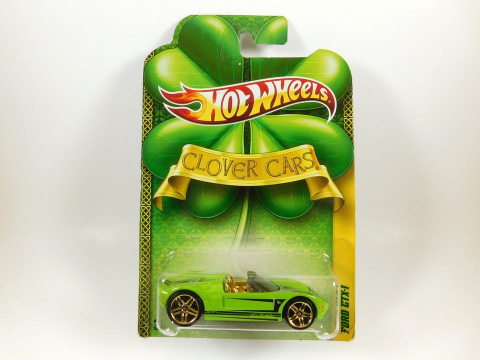 Hot Wheels Holligan and Ford GTX-1 Clover Cars