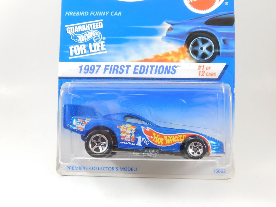 Hot Wheels 1997 First Edition Firebird Funny Car #1 of 12