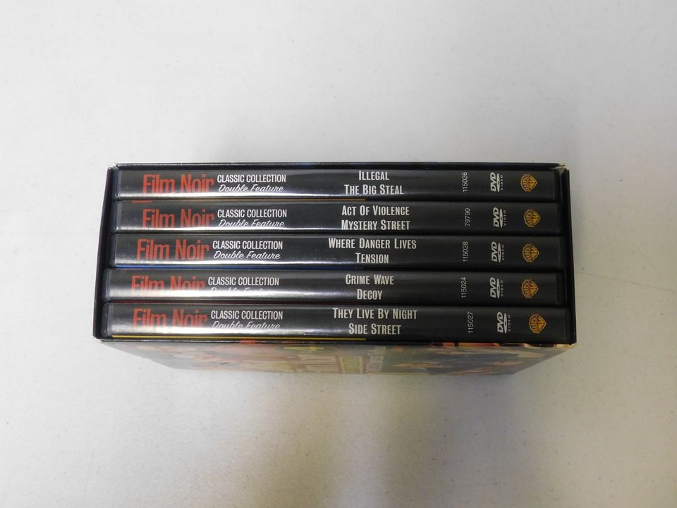 10 Film Noir Classic Collection Timeless Suspense Thrillers Vol. 4