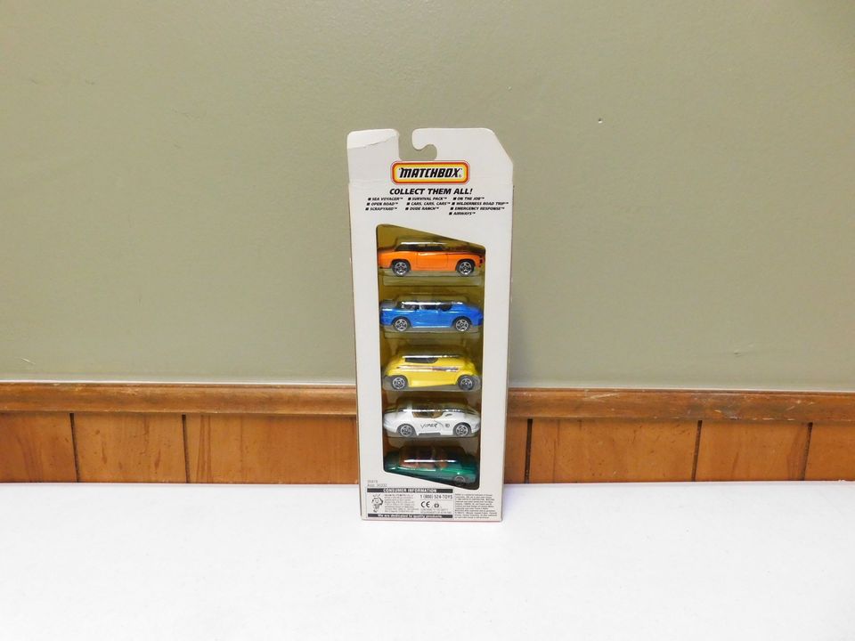 Matchbox 5 Pack Gift Set Open Road