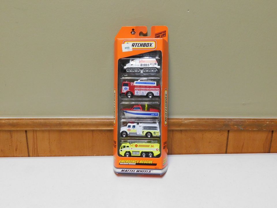 Matchbox 5 Pack Gift Set Emergency Rescue