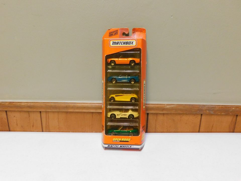 Matchbox 5 Pack Gift Set Open Road