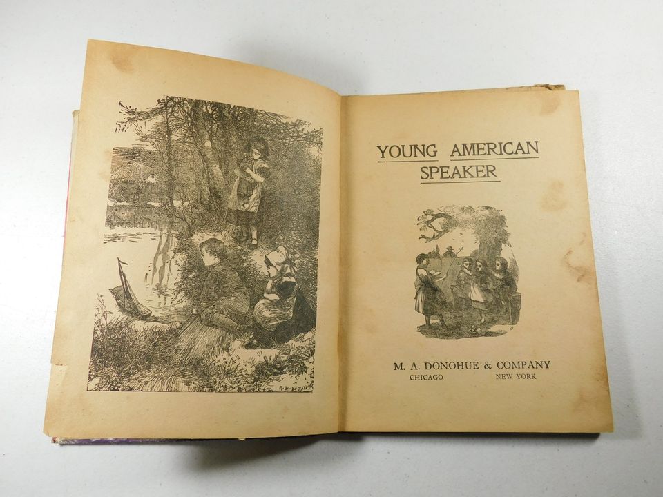 Vintage Young American Speaker Book