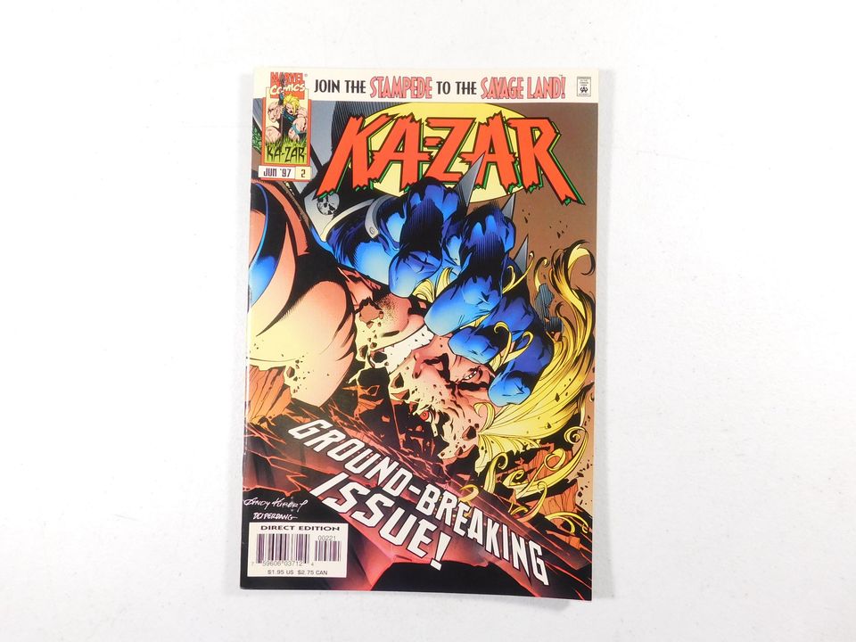 1997 Ka-Zar #2 Marvel Comic Book